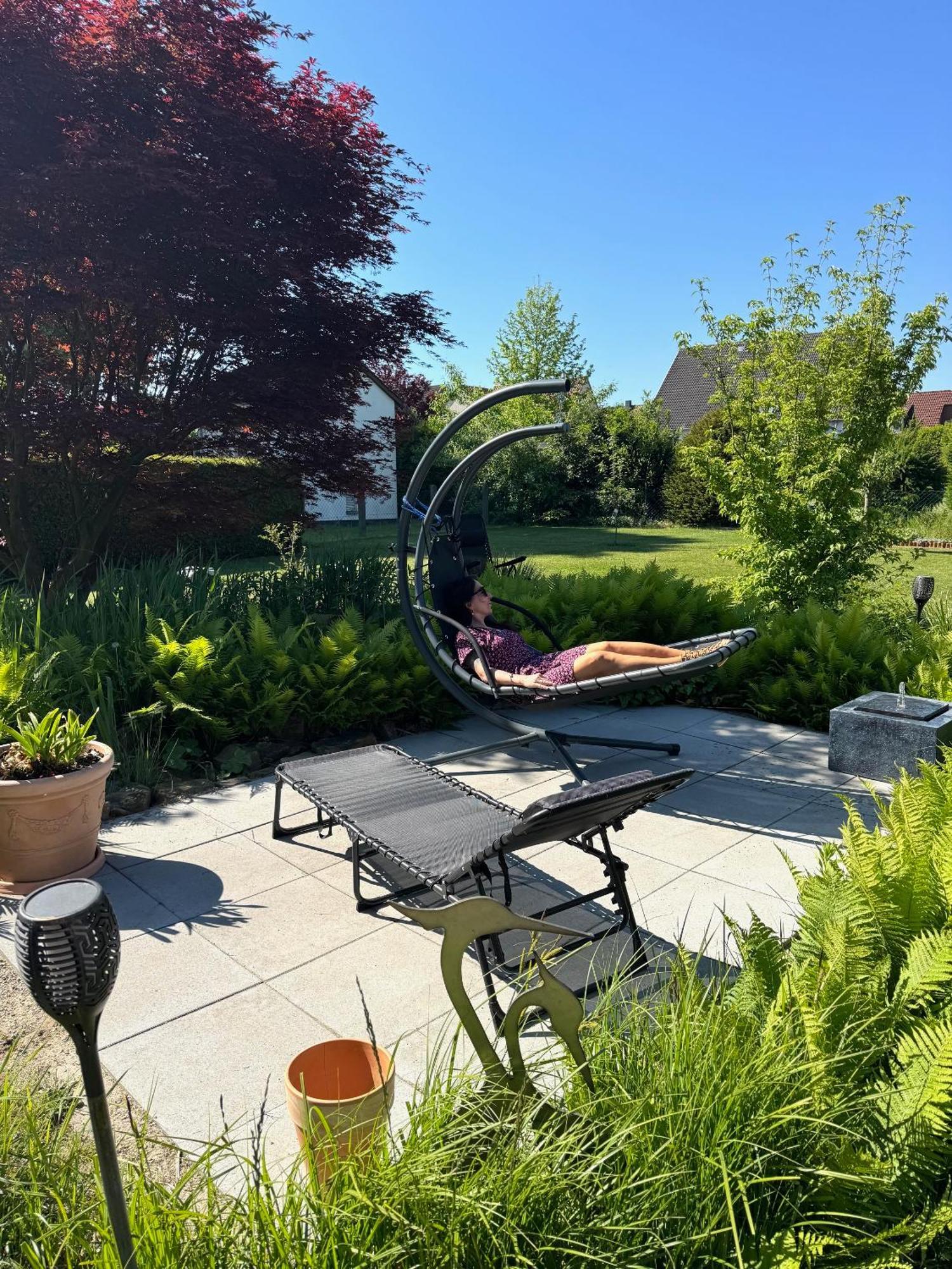 Ferien-Whg Stuenkel Nahe Steinhuder Meer Mit Garten Und Balkon 외부 사진